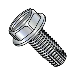 Steel Zinc Slotted Hex Washer Type-F Thread Cutting Screws