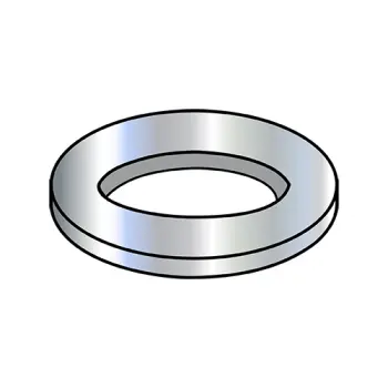 M4  Metric Din 433 Small Flat Washers Zinc