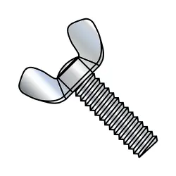 Cold-Forged, TypeA, Steel Zinc Wing Screws