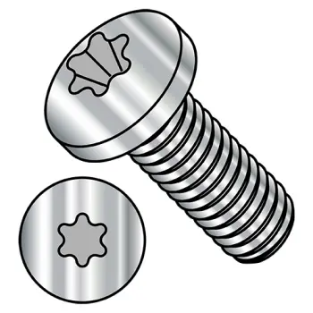 0-80 X 1/4 6 Lobe Pan Machine Screw Fully Threaded 18-8 Stainless Steel