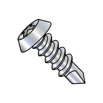 6-20 X 7/16 Special Pan Fully Threaded Frame Tech Screw Zinc and Bake