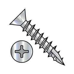 Phillips Steel Zinc Large Flat Head #17 Point Screws