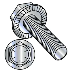 Screws with Hex Washer, Grade-8, Steel Zinc