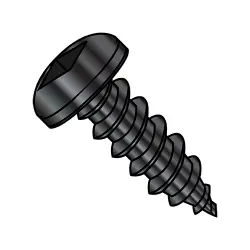 18-8 SS w/Black Oxide Square Recess Pan Type-AB Self-Tapping Screws & Sheet Metal Screws