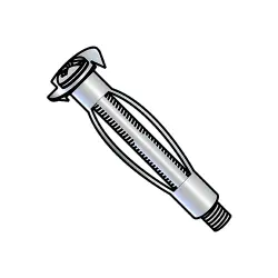 Extra Short Hollow Wall Anchors Zinc