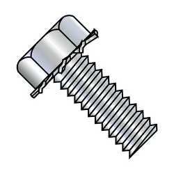 Ext. Tooth, Steel, 5/16 A.F. Unslotted Hex SEMS Screws