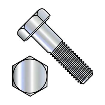 5/16-18X4  Steel Hex Cap Screw Grade 2 Zinc