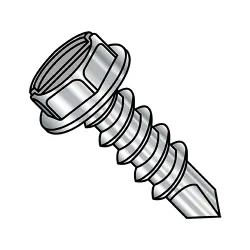 Slotted Hex Washer  - TEK® Self-Drilling Screws