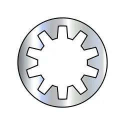 DIN 6797J Internal Steel Zinc Tooth Lock Washers