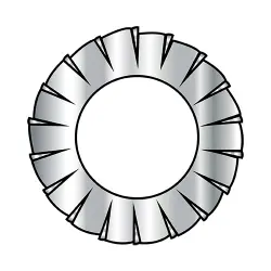 6798 Tooth Serrated Metric Washers and Burrs