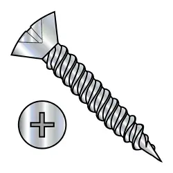 Twinfast Fine Thread Steel Zinc Oval Phillips Hinge Screws