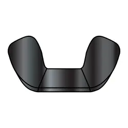 Steel Black Oxide Cold-Forged Wing Nuts