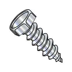 Unslotted, Steel Zinc Hex Type-AB Self-Tapping Screws & Sheet Metal Screws