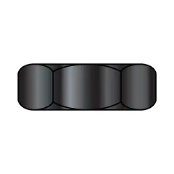 Steel Black Zinc Hex Regular Pattern Nuts