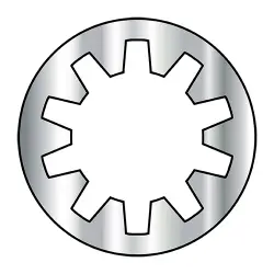 DIN 6797J Internal A2 Stainless Steel Tooth Lock Washers