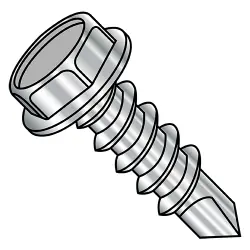 316 Stainless Steel Unslotted Hex Washer  - TEK® Self-Drilling Screws
