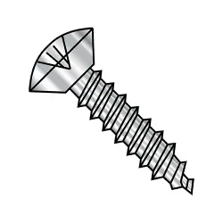 Oval Undercut Type-A Self-Tapping Screws & Sheet Metal Screws