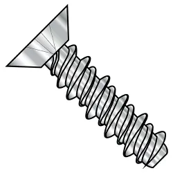 82° Phillips Flat Undercut High Low Self-Tapping Screws, 410