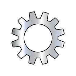 Steel Zinc External Tooth Lock Washers