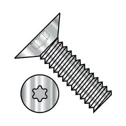 Six-Lobe 100° Flat Head Machine Screws