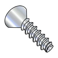 Steel Zinc Phillips 82° Flat Plastite®-Alternative, Inch Sizes Thread Rolling Screws