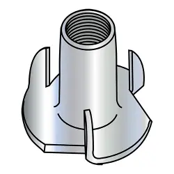 3 Prong Steel Zinc Tee Nuts