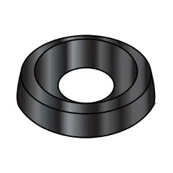 Black Zinc Countersunk Finishing Washers