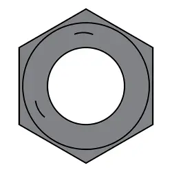 Coarse Steel Plain Grade 5 Nuts