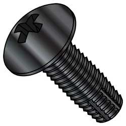 Phillips, Black Oxide Truss Type-F Thread Cutting Screws