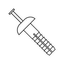 Mushroom Head All Nylon Screws