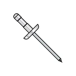 Dome Head Aluminum Body Steel Mandrel Rivets