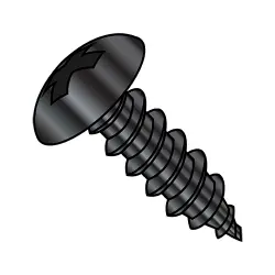 Steel Black Oxide Phillips Truss Type-A Self-Tapping Screws & Sheet Metal Screws