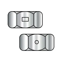 18-8 Stainless Steel Reversible Hex Lock Nuts 2-Way