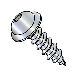 Six-Lobe, Steel Zinc Round Washer Type-A Self-Tapping Screws & Sheet Metal Screws