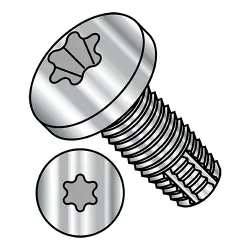 Pan Six-Lobe, 18-8 Type-F Stainless Steel Thread-Cutting Screws