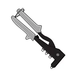 Lightweight Rivet Hand Gun