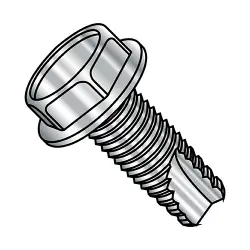 Hex Washer Unslotted, 18-8 Type-23 Stainless Steel Thread-Cutting Screws