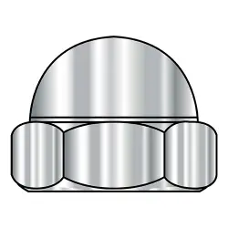 Metric Domed Cap Acorn Nuts