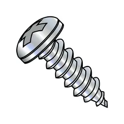 Steel Zinc Phillips Pan Type-A Self-Tapping Screws & Sheet Metal Screws
