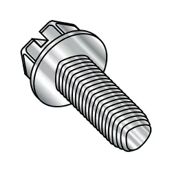 410 Stainless Steel Slotted Hex Washer Taptite®-Alternative, Inch Sizes Thread Rolling Screws