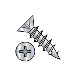 Coarse Thread Steel Nickel Flat Phillips Hinge Screws