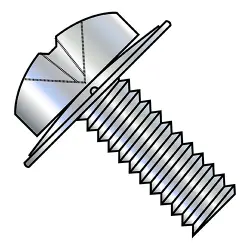 Conical Washer, Steel Zinc ISO 7045 Pan Phillips Metric SEMS Screws