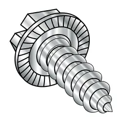 Hex Washer, Serrated Type-AB Self-Tapping Screws & Sheet Metal Screws