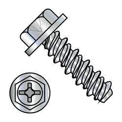 Phillips Indented Hex Washer Hex Washer High-Low Self-Tapping Screws & Sheet Metal Screws