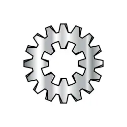 Ext-Int Combination Tooth Lock Washers