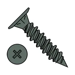 Drywall Wafer Phillips High-Low Sharp Point Screws