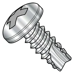 Pan Phillips, 410 Type-25 Stainless Steel Thread-Cutting Screws