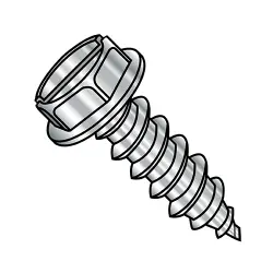 Hex Washer Head Slotted Screws Type A