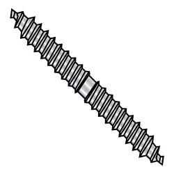 Dowel Screws, Steel Zinc
