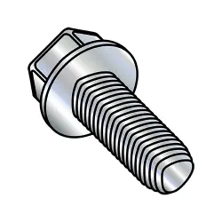 Steel Zinc Unslotted Hex Washer Taptite®-Alternative, Inch Sizes Thread Rolling Screws